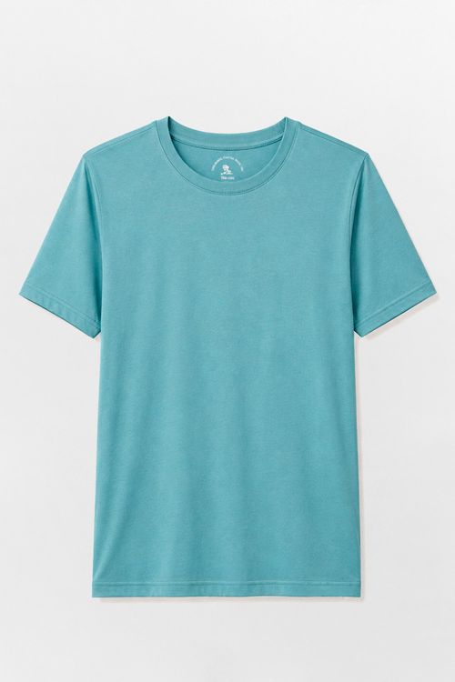 T-Shirt Infantil Básica Color Azul Clara