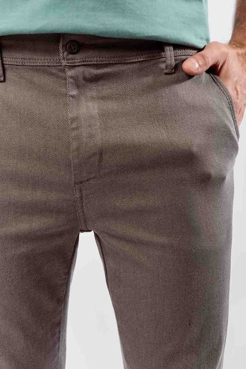 Calça Chino Chumbo