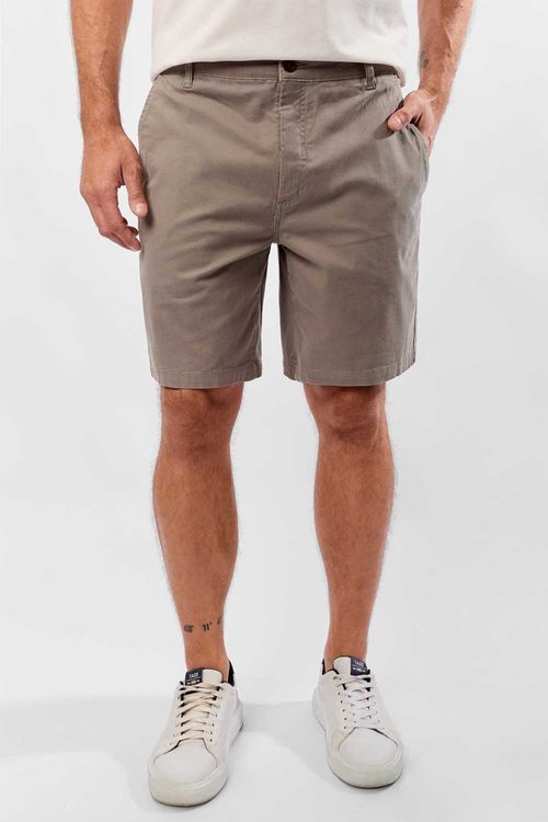 Bermuda Chino Flex Grafite
