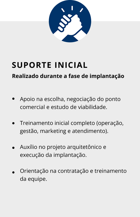 suporte inicial